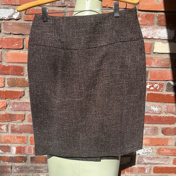The Limited Brown Pencil Skirt size 4 - Picture 1 of 5